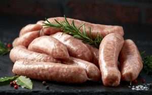 Pork Sausages with rosemary