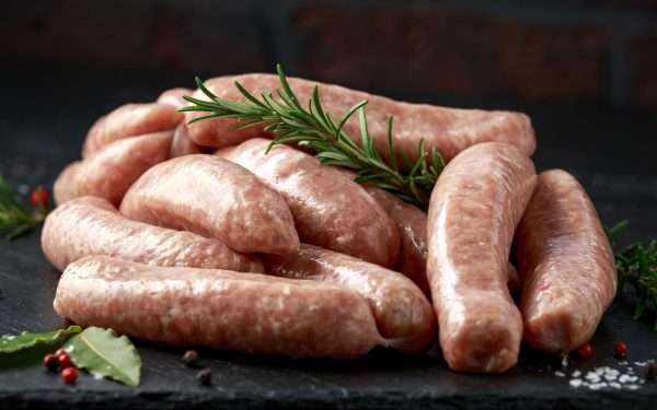 Pork Sausages with rosemary