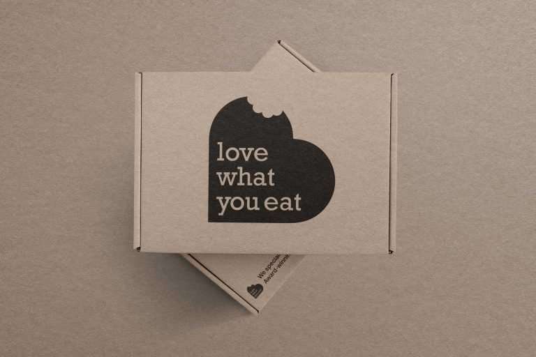 Love what you eat packaging
