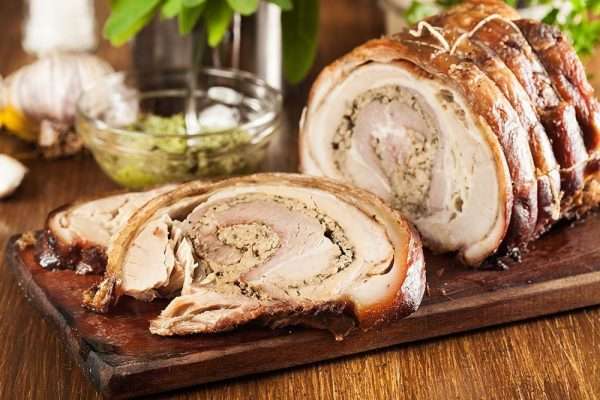 Boned & Rolled Stuffed Pork Belly -2kg