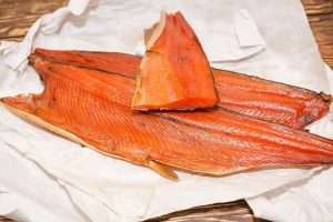 Smoked salmon Side