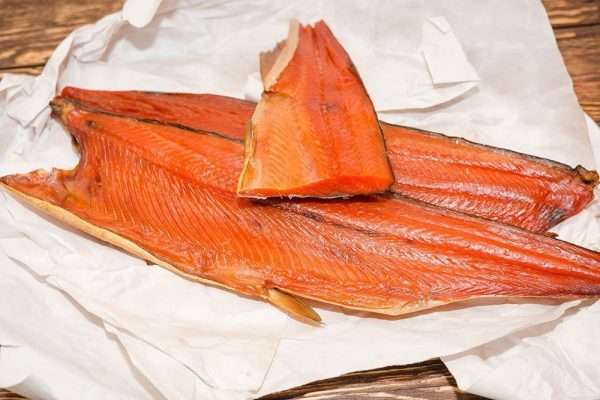 Smoked salmon Side