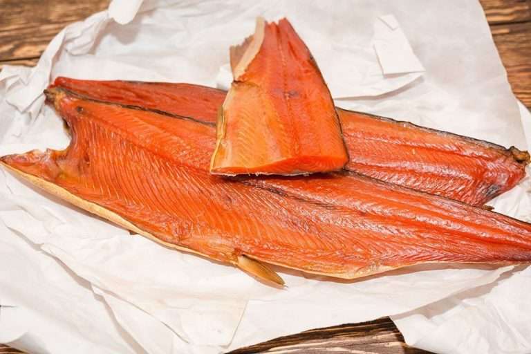 Smoked salmon Side