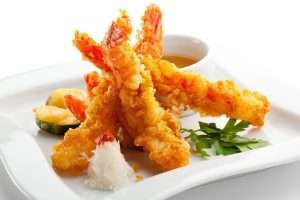 tempura prawns