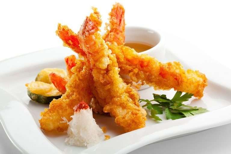 tempura prawns